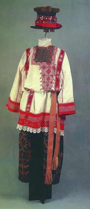 Costum popular românesc, istoria, cultura și tradițiile Teritoriului Ryazan
