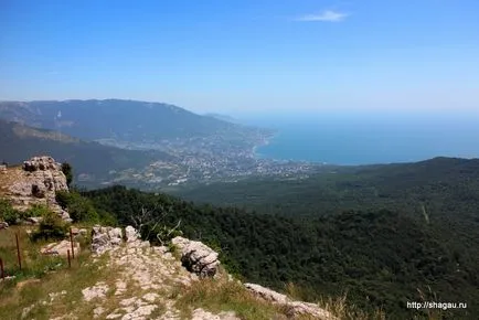 excursie de auto la Ai-Petri de Gaspra