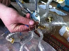 Сглобяване на кристален полилей в класически стил