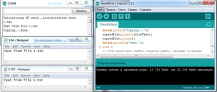 Sd kártya modul kapcsolatot Arduino