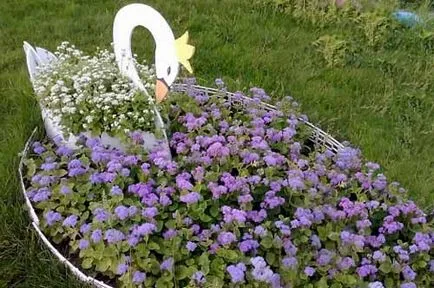 Secretele de proiectare flowerbeds frumos cum să facă un „pârâu floare“