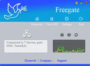 Изтеглете Freegate безплатно за Windows XP, 7, 8, 10,