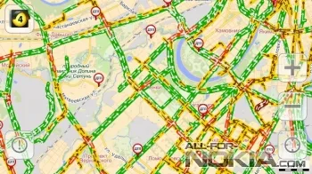Изтегляне на Yandex карти за навигация, софтуер за Nokia
