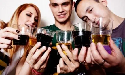 Cât de mult alcool are loc în organism după chef