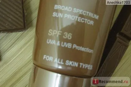 Слънцезащитните свята земя козметика Sunbrella SPF 36 Деми грим - «☀ се готвят за първия