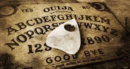 Cu ședințe spiritiste „Ouija bord“