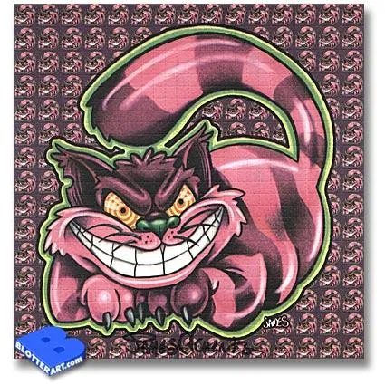 Cheshire Cat in grafikus művészek - mesterek Fair - kézzel készített, kézzel készített