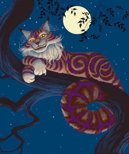 Cheshire Cat in grafikus művészek - mesterek Fair - kézzel készített, kézzel készített