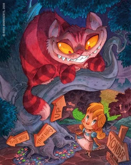 Cheshire Cat in grafikus művészek - mesterek Fair - kézzel készített, kézzel készített