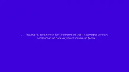 Készítsen egy visszaállítási pontot, és visszaállítani a Windows 8