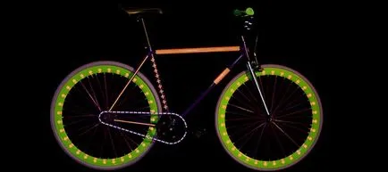 Cikk reflektorok kerékpáros a kerékpár, Bleecker