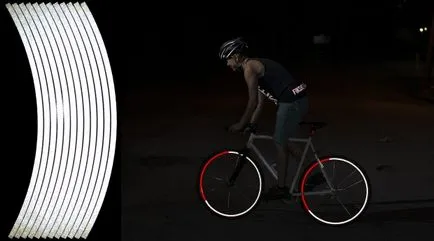 Cikk reflektorok kerékpáros a kerékpár, Bleecker