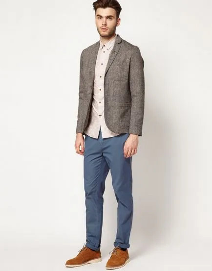 Stilul sportiv de îmbrăcăminte pentru bărbați, costume de moda 2017 jachete de vară, blugi și pantaloni, care