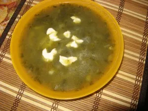 Консерви супа от киселец, вкусно като!