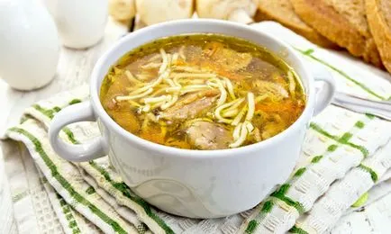 Супи сушени гъби - рецепти за супа от сушени гъби