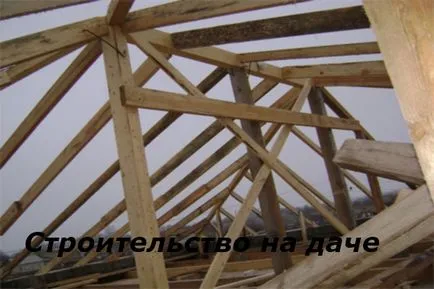 Изграждане на покрива на вилата - съвременни технологии, високо качество на работата