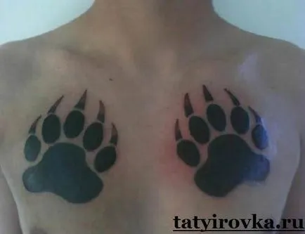 tatuaje Paw și semnificația lor