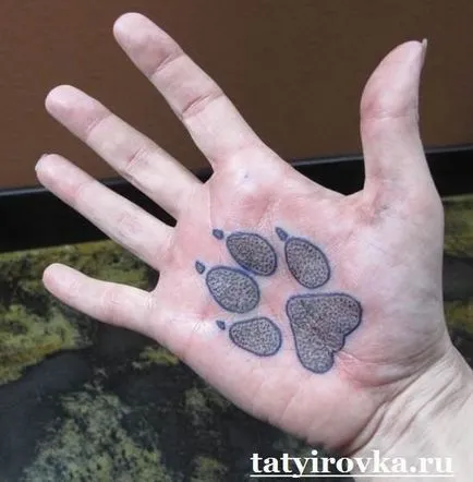 tatuaje Paw și semnificația lor