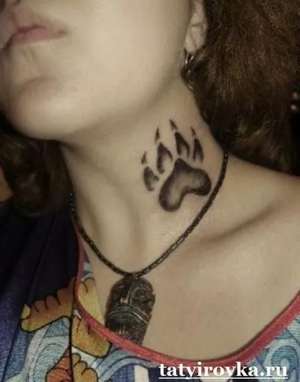 tatuaje Paw și semnificația lor