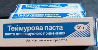 Teymurova употреба паста против изпотяване и миризма инструкция