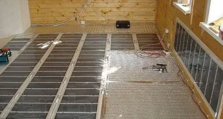Подове топли - полагане на дървения под, видео инструкция