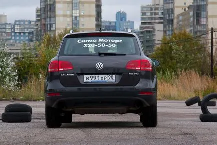 Test Drive Volkswagen Touareg удобно SUV