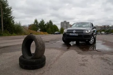 Test Drive Volkswagen Touareg удобно SUV