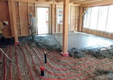 Подове топли - полагане на дървения под, видео инструкция