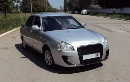 Tuning VAZ Lada Priora (12 kép), áttekintésre, videók, ferdehátú, szedán, tuning, Priora lada