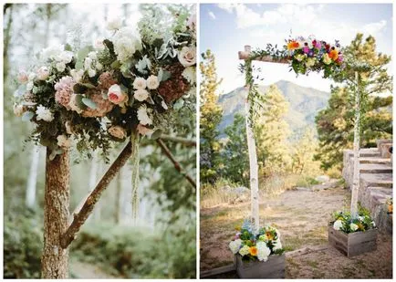 Decora un arc de flori de nunta, cumpara un arc de nunta de flori la un preț de chilipir