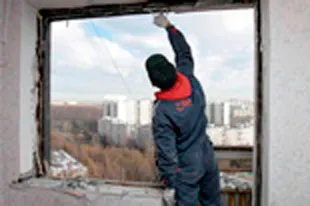 Szerelése fa ablakok a vállalat „Dekon”, a telepítés a fa ablakok Moszkvában alacsony áron