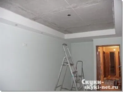 Instalarea de plafon stretch în casă