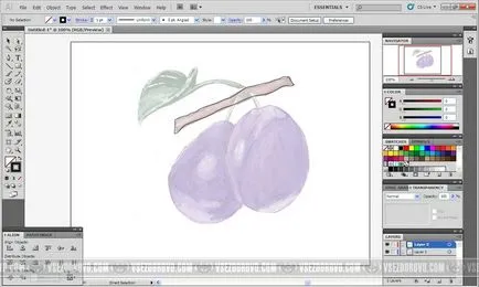 Урок за ръчно проследяване adobeillustrator