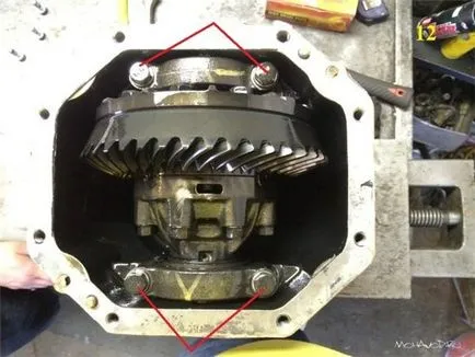 Instalarea diferențial autoblocant spate (ld-dif)