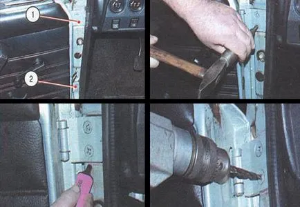 ВАЗ-2106 корекция брави Демонтаж и монтаж на врати