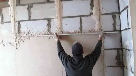 Alinierea de pereți și plafoane vetonitom, maestru privat la Moscova