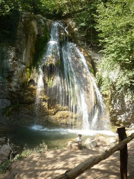 Cascada Jur-Jur, descriere Crimeea, fotografii, care se află pe hartă, cum să obțineți