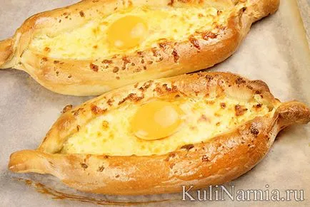 Adjara KHACHAPURI a recept egy fotó