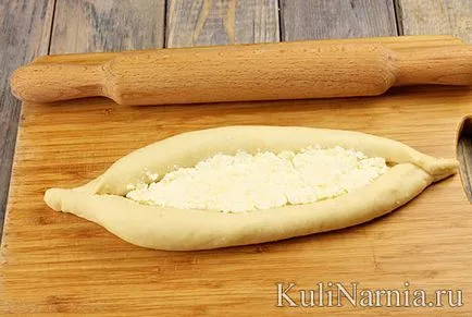 Аджария khachapuri в рецептата със снимка