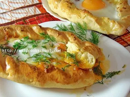 KHACHAPURI Adjara recept fotó, egyszerű receptek