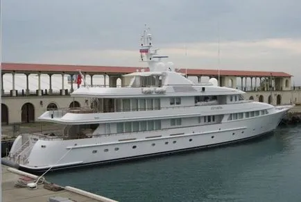 Yacht de Putin si olympia de revizuire sirius șalupe Președintele Vladimir Putin