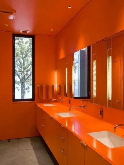 Светлият дизайн на банята, както и интериор светла баня - HD интериора