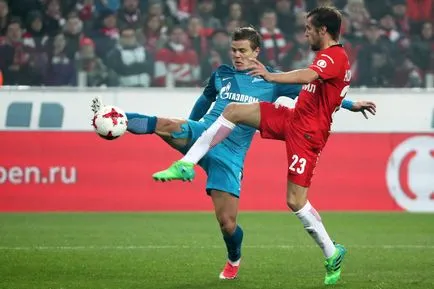 Zenit fog játszani Spartak a központi mérkőzés a 4. fordulóban a Premier League - magyar újság