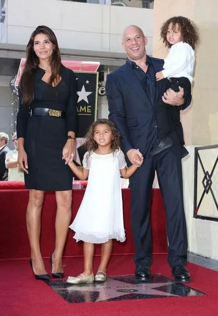 Soția Vin Diesel și copiii săi