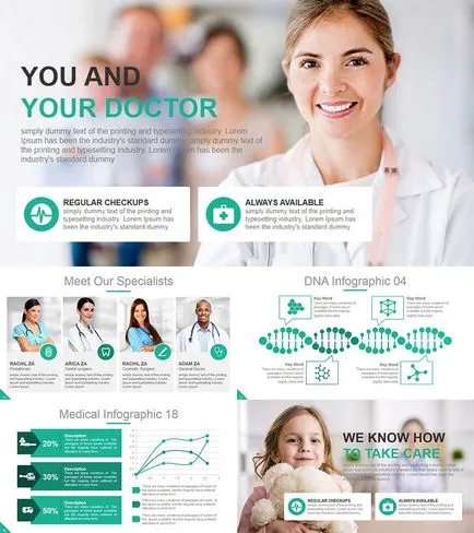 15 Медицински PowerPoint шаблони за зашеметяващи презентации в областта на здравеопазването