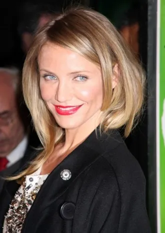 Hajvágás különböző hosszúságú Cameron Diaz Photo