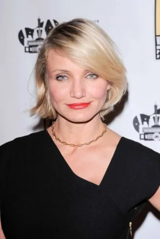 Hajvágás különböző hosszúságú Cameron Diaz Photo