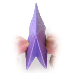 Árvácska origami áramköri szerelvényből