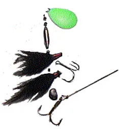 Bakteyl (bucktail) pentru stiuca - fa-ti un blog despre pescuit