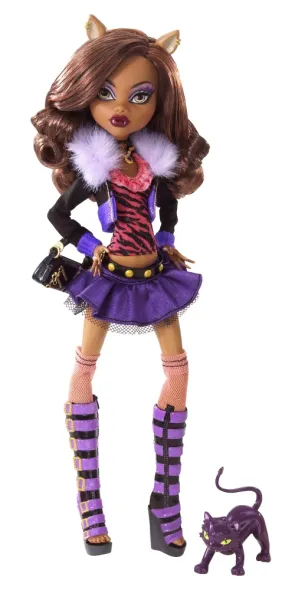 Életrajz Klodin Vulf, monster high